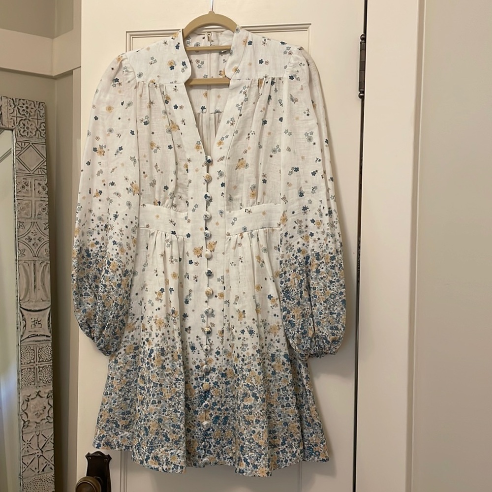 Zimmerman Floral Button up dress